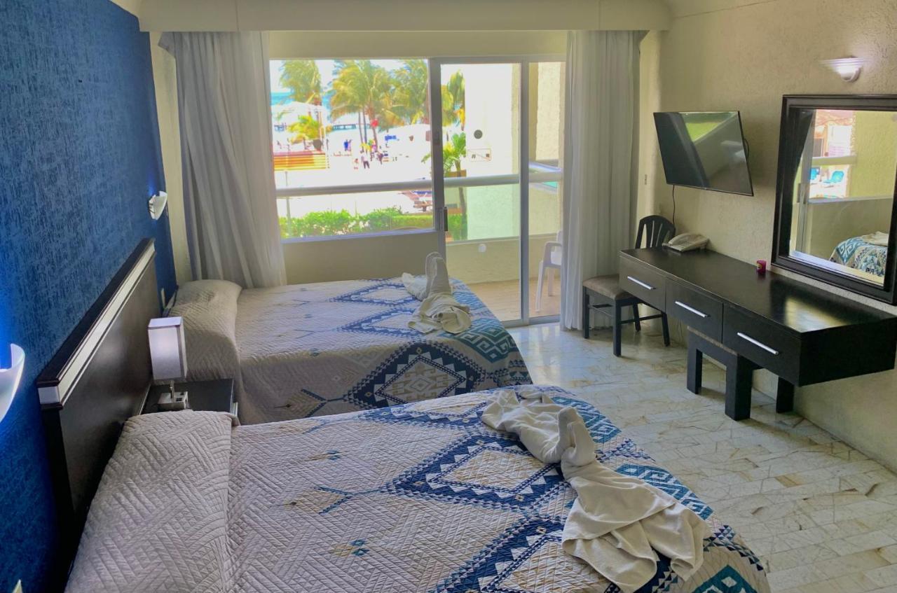 Ocean View Aquamarina Apartment Cancun Luaran gambar