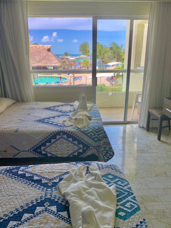 Ocean View Aquamarina Apartment Cancun Luaran gambar