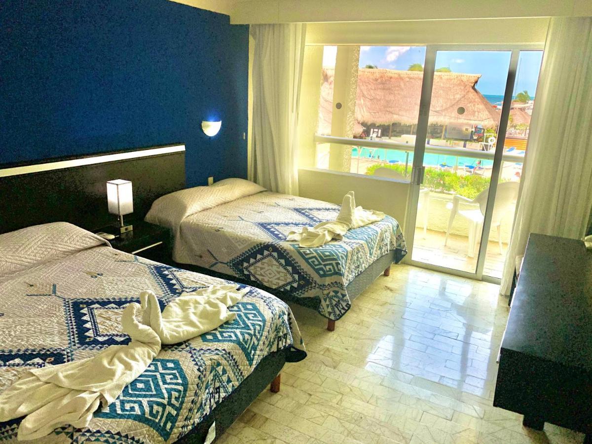 Ocean View Aquamarina Apartment Cancun Luaran gambar