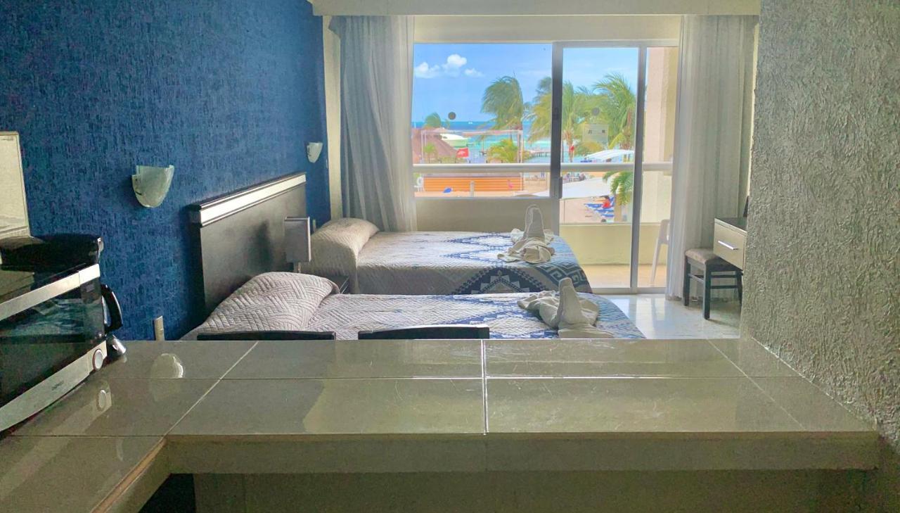 Ocean View Aquamarina Apartment Cancun Luaran gambar