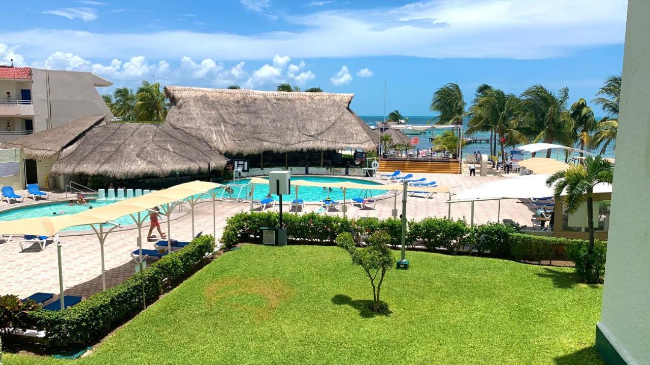 Ocean View Aquamarina Apartment Cancun Luaran gambar
