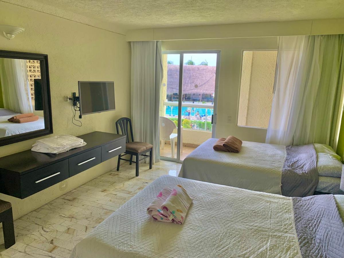 Ocean View Aquamarina Apartment Cancun Luaran gambar